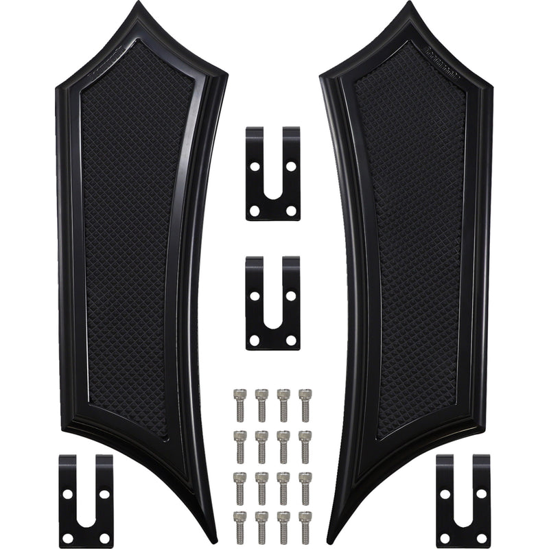 Accutronix Instigator Floorboard - FBF01-IB For Harley Motorcycles 1984-2026