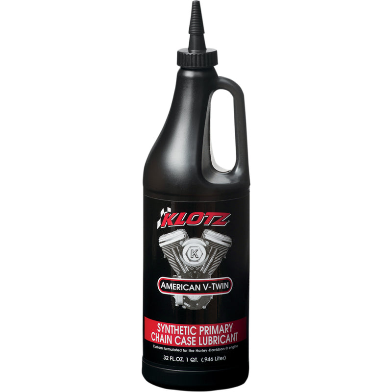 KLOTZ OIL KH-C80 KH-C80 Techniplate Primary Chain Case Lubricant for Big Twin Primary Chain Case Lube - 80W-90 - 1 U.S. quart