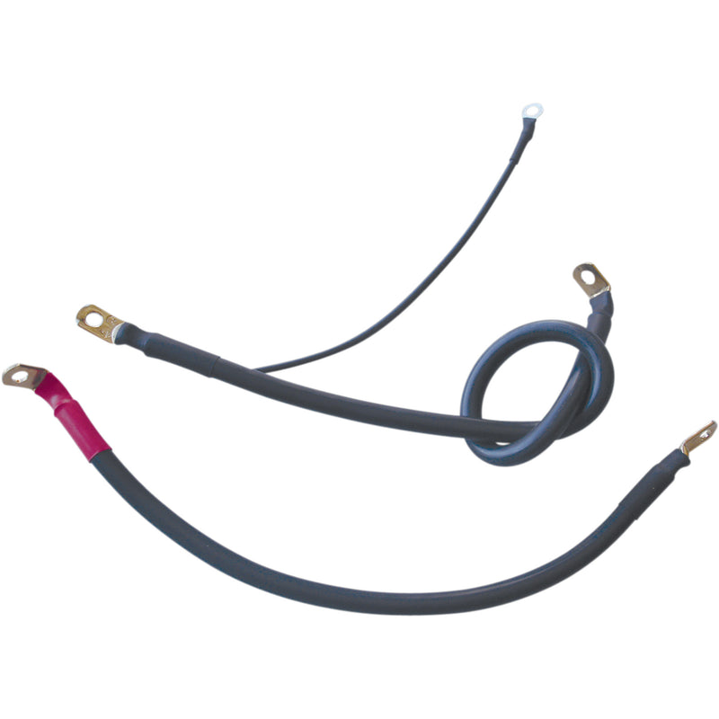 Terry Components Battery Cable Kit - 22066 For Harley Motorcycles 2006-2017