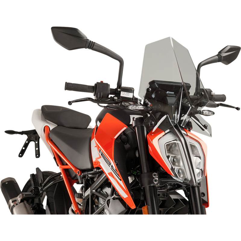 Puig Hi-Tech Parts New Generation Windshield - 9514H KTM 125 Duke / 390 Duke 2017-2022