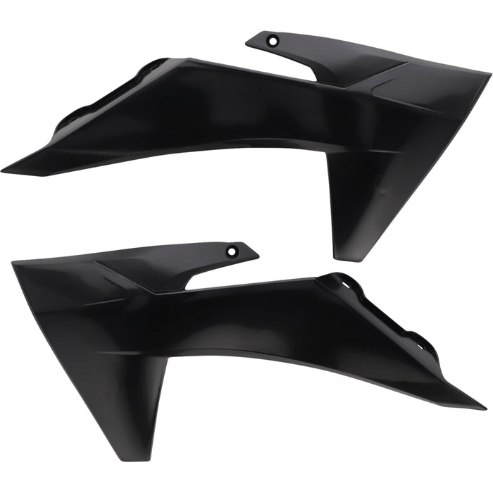 ACERBIS 0520-4226 2986960001 Replacement Radiator Shrouds Radiator Shrouds - Black - SX 50