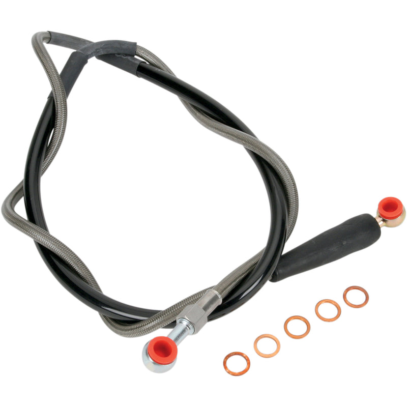 Moose Offroad Brake Line - K01-1-028/P For KTM Dirt Bikes 2000-2016 | Husaberg Dirt Bikes 2004-2014 | Husqvarna Dirt Bikes 2014-2016
