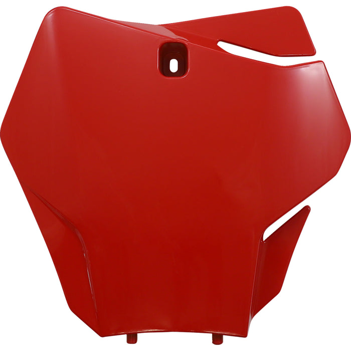 UFO 0520-3173 GG07130-062 Replacement Front Number Plate Front Number Plate - Red