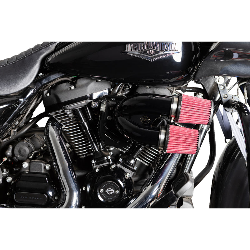 S&S Cycle Tuned Induction Two-In-One Air Cleaner - 170-0567A For Harley Motorcycles 2017-2024