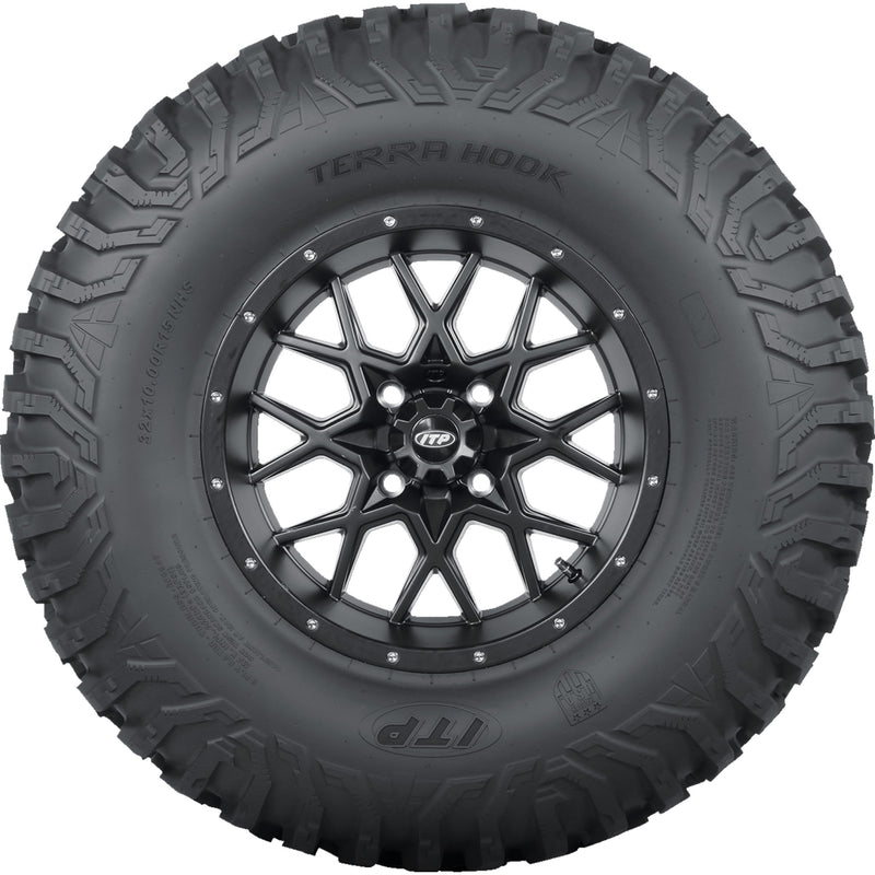 ITP 0320-1027 6P0943 Terra Hook Tire Tire - Terra Hook - Front/Rear - 28x9R14 - 8 Ply