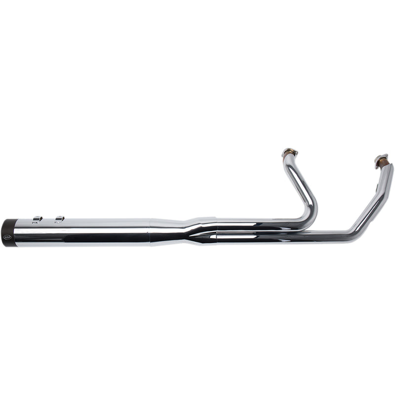 S&S Cycle Sidewinder 2-Into-1 Exhaust System - 550-0728 For Harley Touring 2017-2026