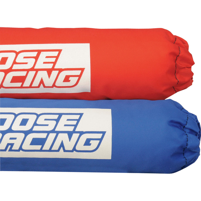 MOOSE OFFROAD MUD-S38 50-D Shock Covers Shock Cover - 12.5" W x 14.75" L - Red