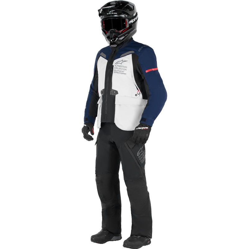 ALPINESTARS ST-7 2L Gore-Tex Jacket Ice - Gray/Dark Blue/Black