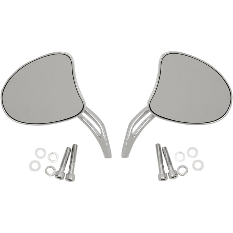 DRAG SPECIALTIES Touring Mirror with Slotted Stem