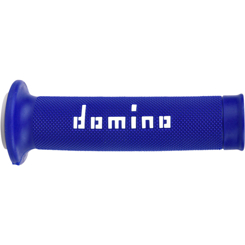 DOMINO 0630-1591 A01041C4648B7-0 MotoGP Grips dual-compound - blue/white