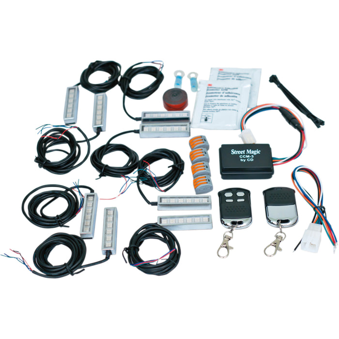 CUSTOM DYNAMICS 2040-0961 TMWZ02 Magical Wizards™ Color Changing LED Accent Lights Super Kit Magical Wizard Accent Light Super Kit