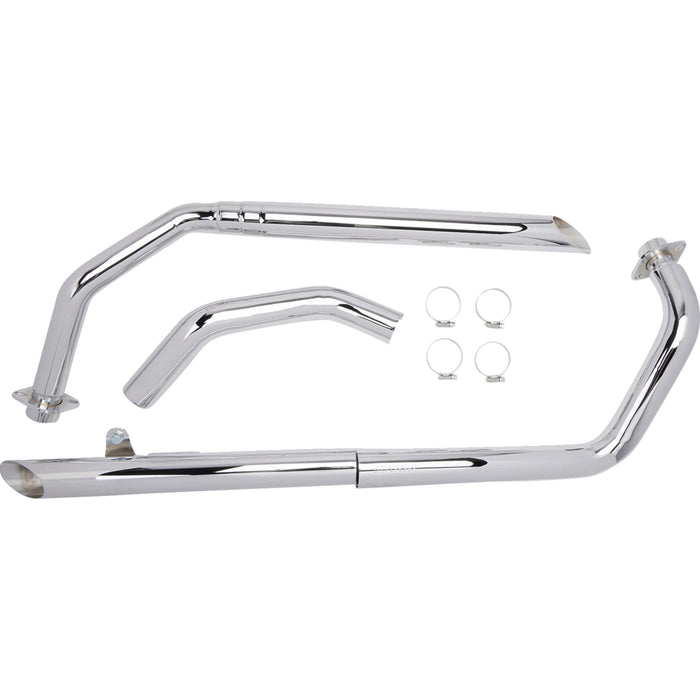 Cobra Drag Pipes 2-Into-2 Exhaust System - 1274 Honda VT750DC Shadow Spirit 2001-2003