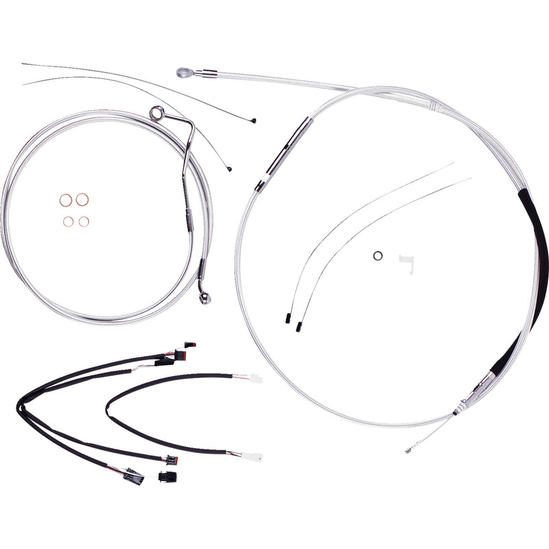 Magnum Shielding Cable Kit - 387982 For Harley Road Glide 2021-2023