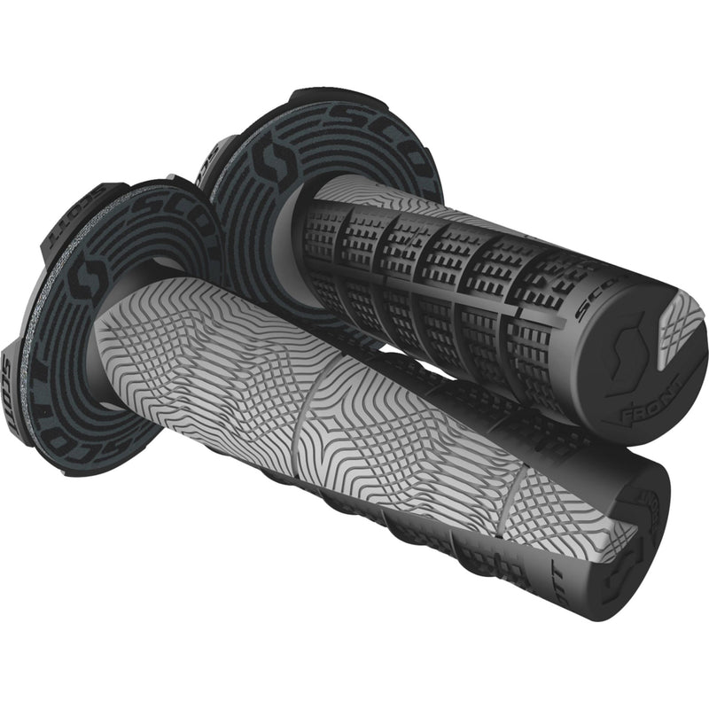 SCOTT 0630-2996 219627-1001 Deuce Grips with Donut Grips - Deuce - Black/Gray