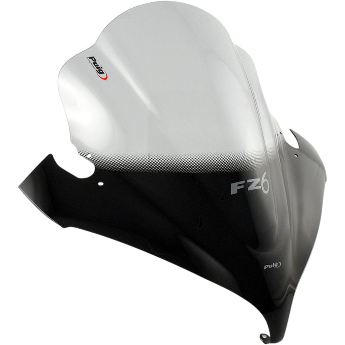 PUIG HI-TECH PARTS 2301-2396 1646H Z-Racing Windscreen Race Windscreen - 21-5/8" - Smoke - FZ6