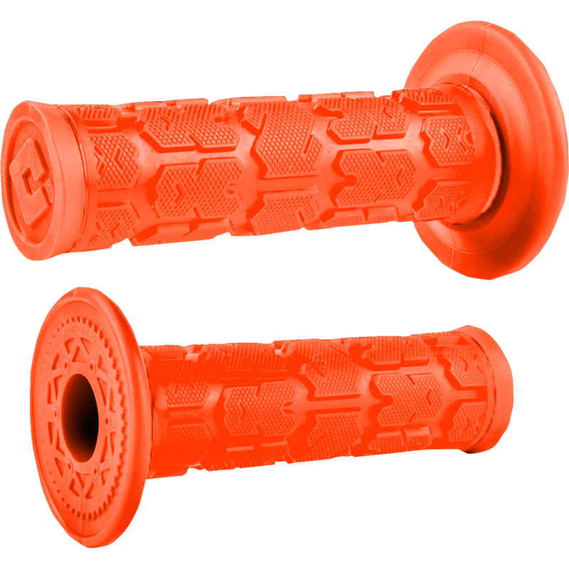 ODI 0630-2853 H03RGO Rogue MX Single Ply Grips Grips - Rogue - MX - Single Ply - Orange