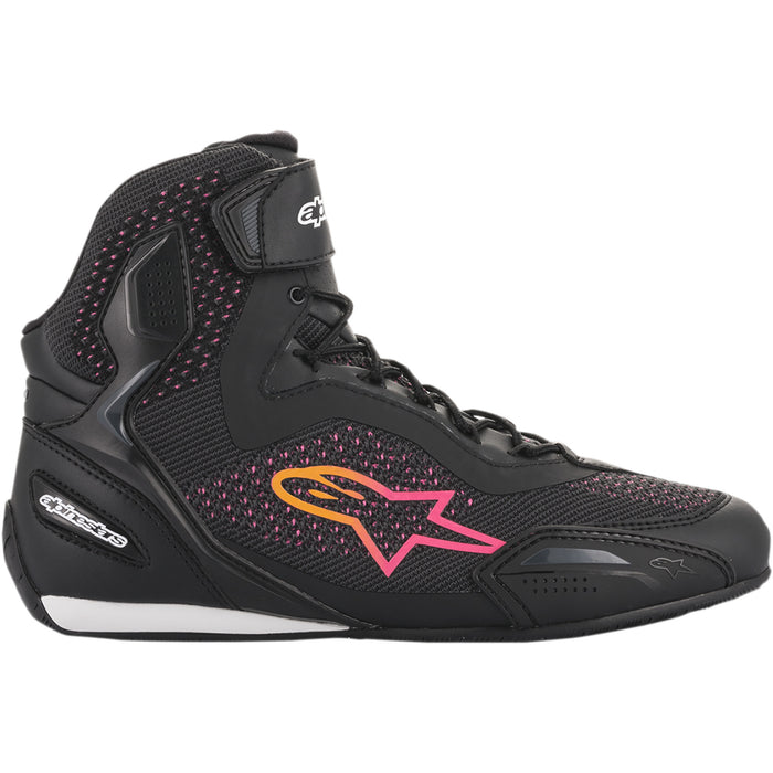 ALPINESTARS 3405-2482 251052014396 Stella Faster-3 Rideknit Shoes black/yellow/pink - us 6