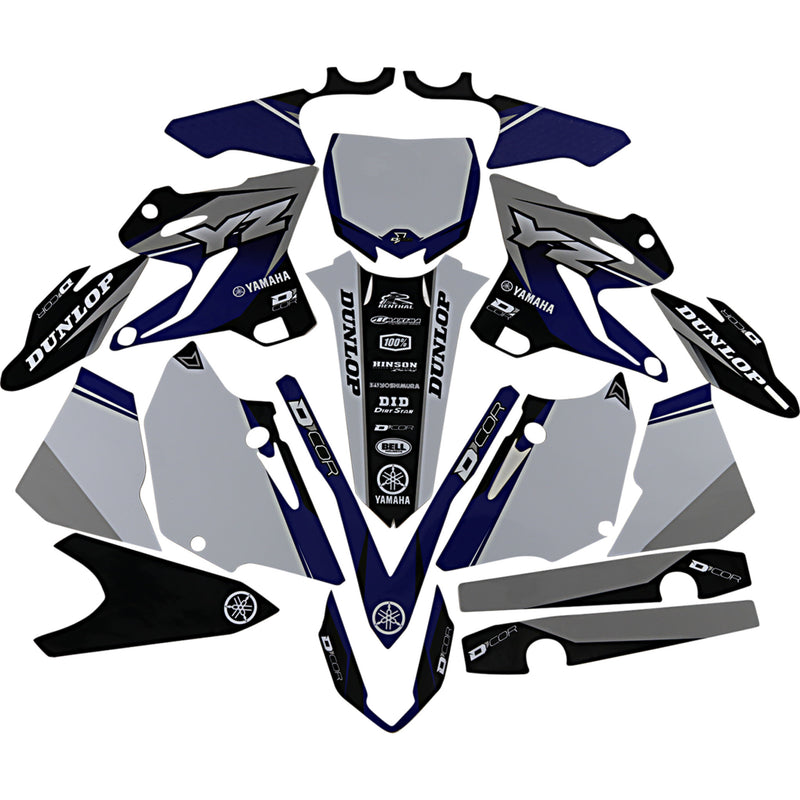 D'cor Visuals Graphic Kit - 20-50-126 Yamaha YZ 125 / YZ 250 2015-2021