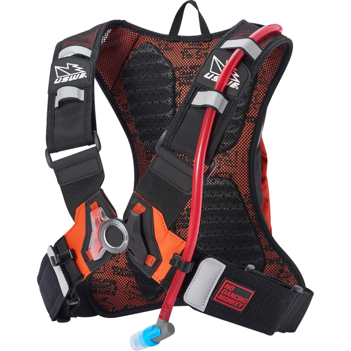 USWE 3519-0107 2033438 Moto Hydro 3L Hydration Pack Moto Hydration Pack - 3L - Factory Orange/Black