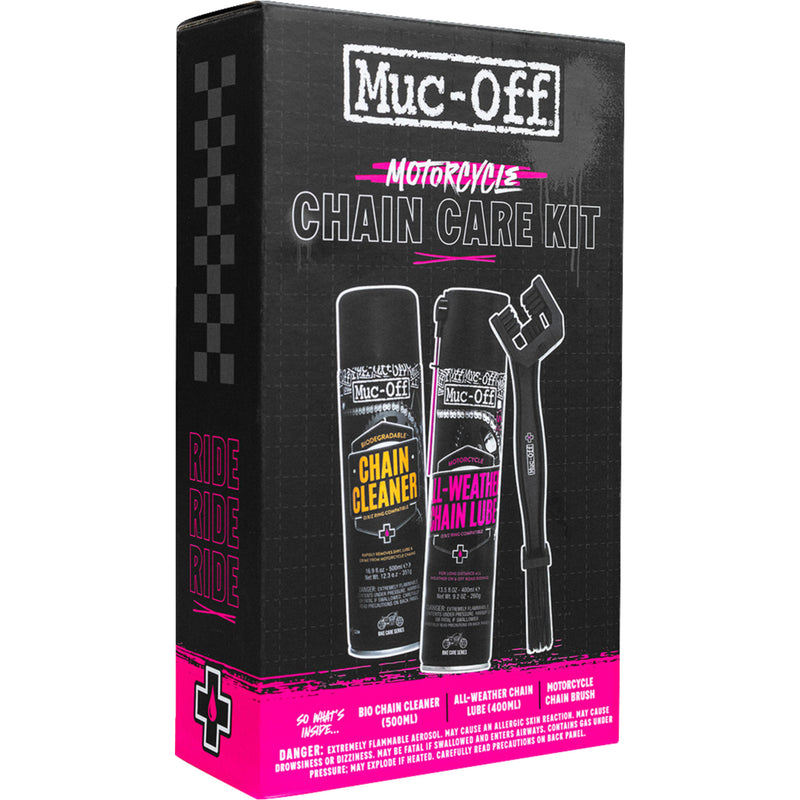 MUC-OFF USA 3704-0444 21070 Motorcycle Chain Care Kit