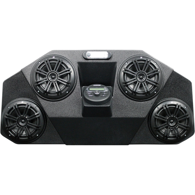 Hoppe Industries Speaker And Amplifier Kit - HPEL-0092 Polaris UTVs 2014-2023