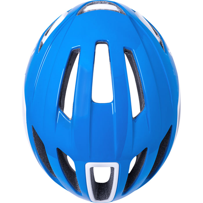 KALI 0151-0377 0240921147 Uno Solid Bicycle Helmet Uno Helmet - Gloss Blue/White - L/XL