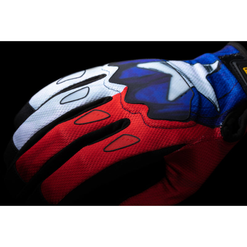 ICON Hooligan™ CE Tejas Libre Gloves Blue