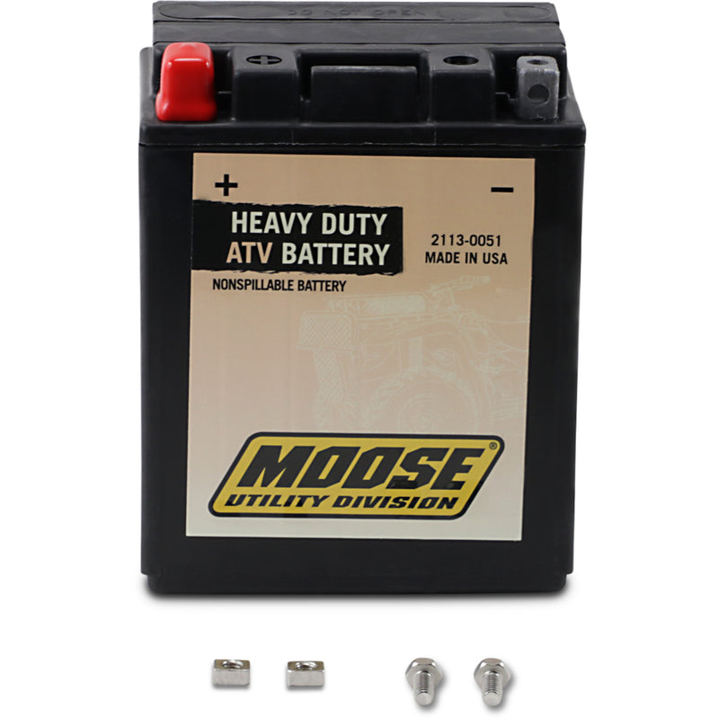 Moose Offroad YTX Battery - MOOM72H4A For Arctic Cat ATVs 1998-2013 | Honda 200 1984-1985 | Ducati Scrambler 250 1985-1986