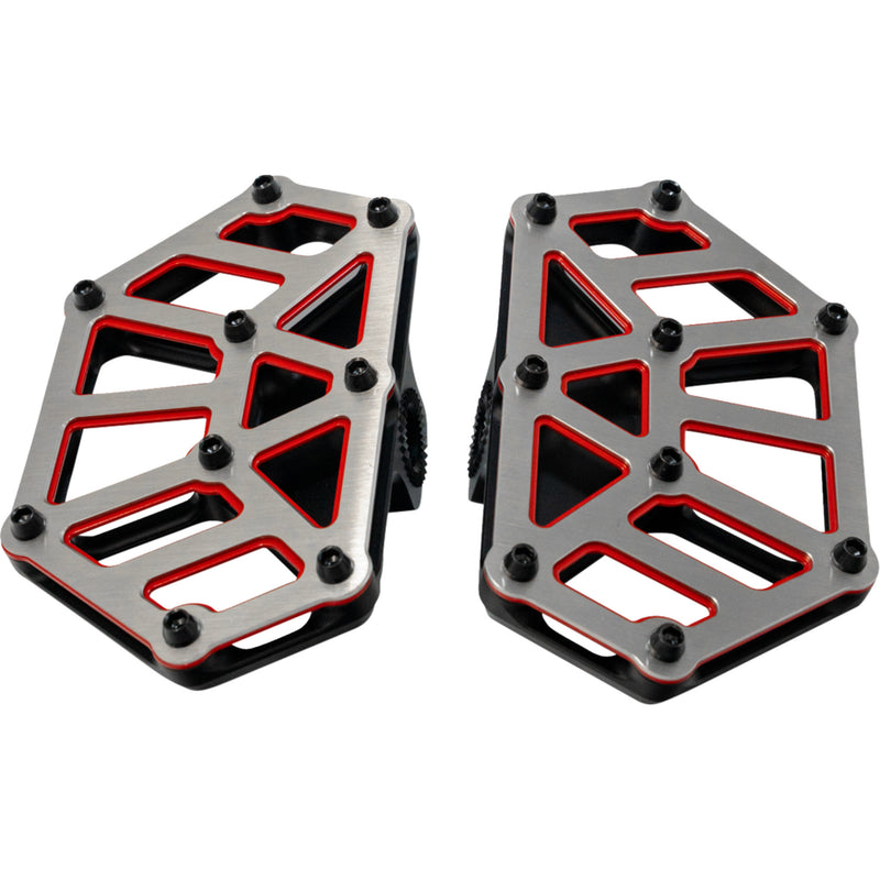 KODLIN USA 1621-1226 K73254-RL NXL Mini Floorboards black w/ red accent
