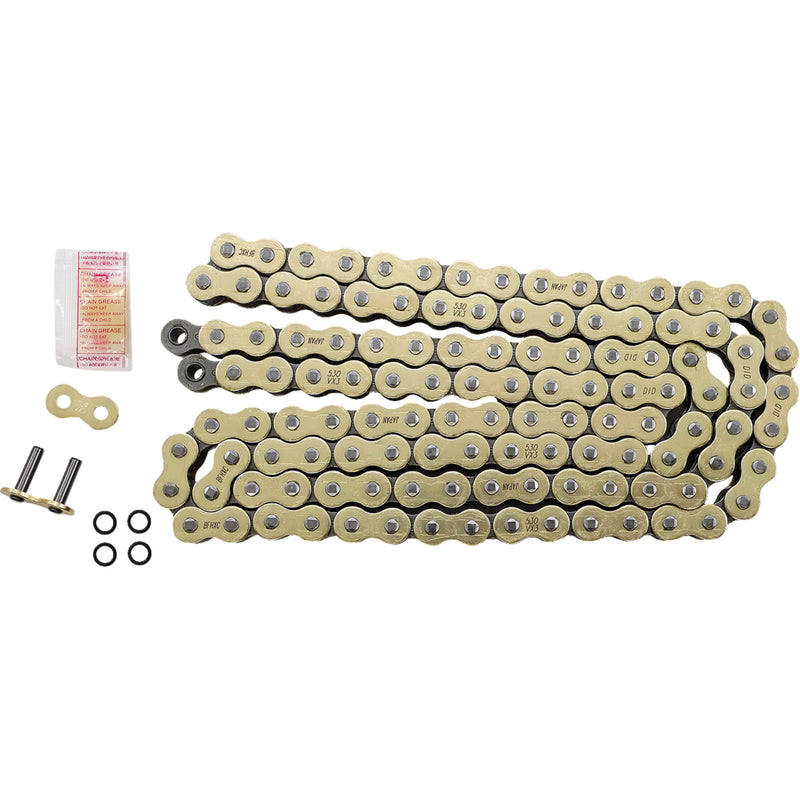 DID 1223-1454 M530VX3G120ZB 530 VX3 Chain 530 VX3 - Drive Chain - 120 Links - Gold
