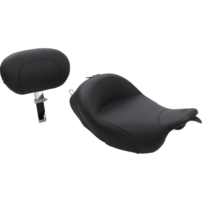 Mustang Wide Seat - 79600 For Harley Touring 2008-2025