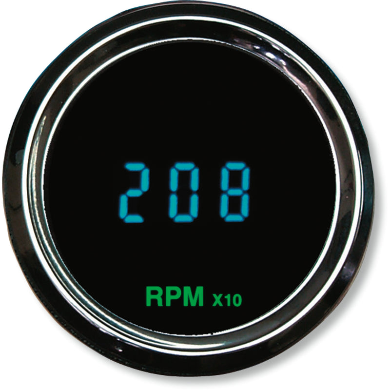 DAKOTA DIGITAL DS250037 HLY-3027 3000 Series Digital Tachometer - 3027 Odyssey II Tachometer - Resolution 10 RPM - 2.0625"