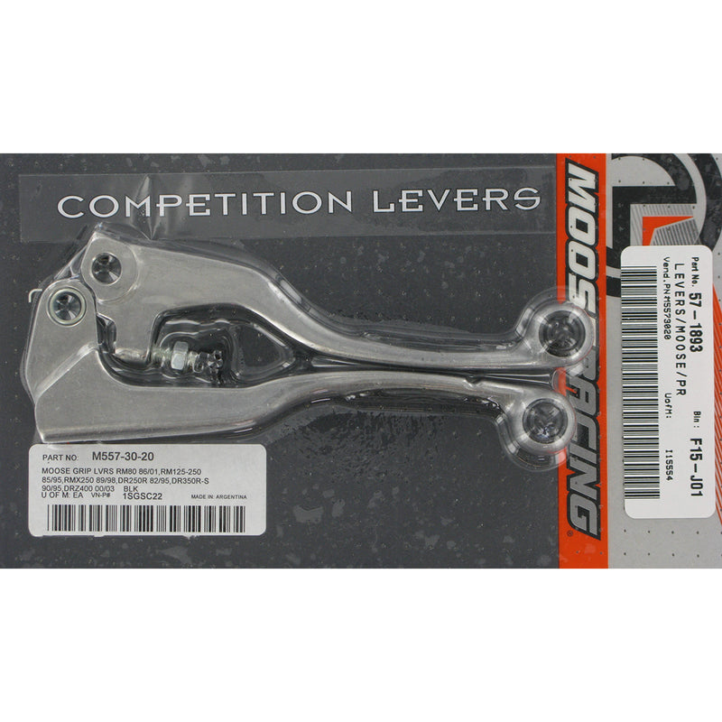 Moose Offroad Competition Lever Set - 1SGSC22 Kawasaki KLX125L 2003-2006