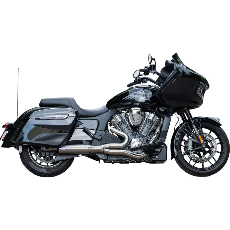 S&S Cycle Qualifier 2-Into-1 Exhaust System - 550-1083 For Indian Challenger 2020-2023
