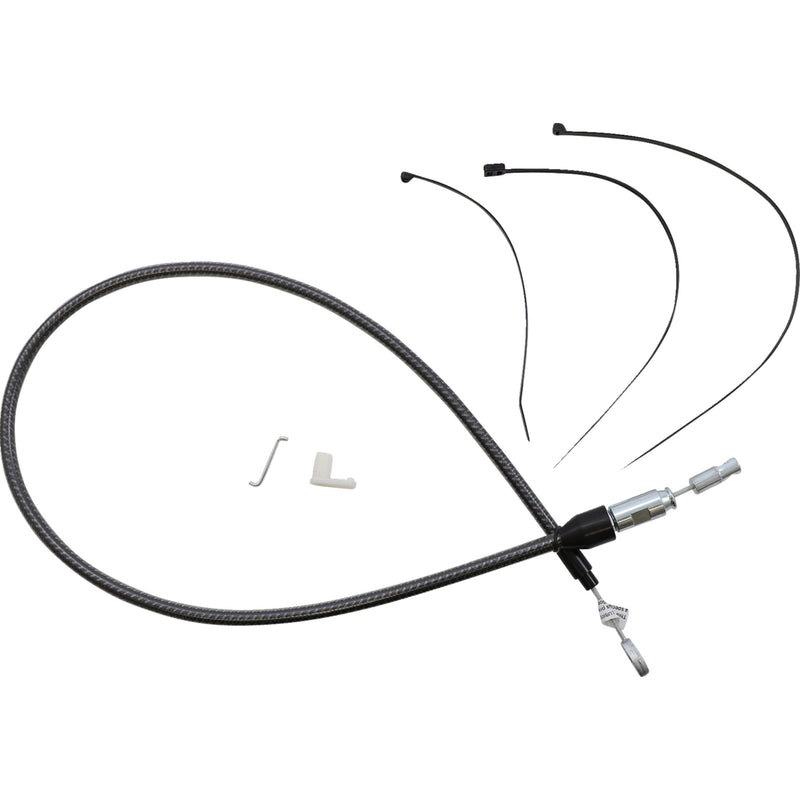 Magnum Shielding Karbonfibr Quick Connect Upper Clutch Cable 36" - 72342HE For Harley Motorcycles 2018-2024