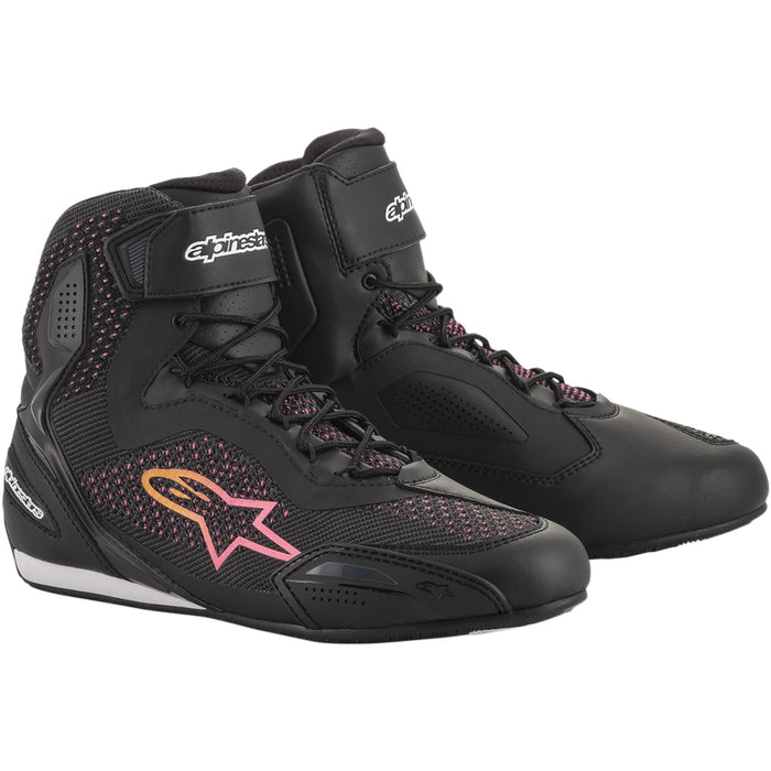 ALPINESTARS 3405-2482 251052014396 Stella Faster-3 Rideknit Shoes black/yellow/pink - us 6