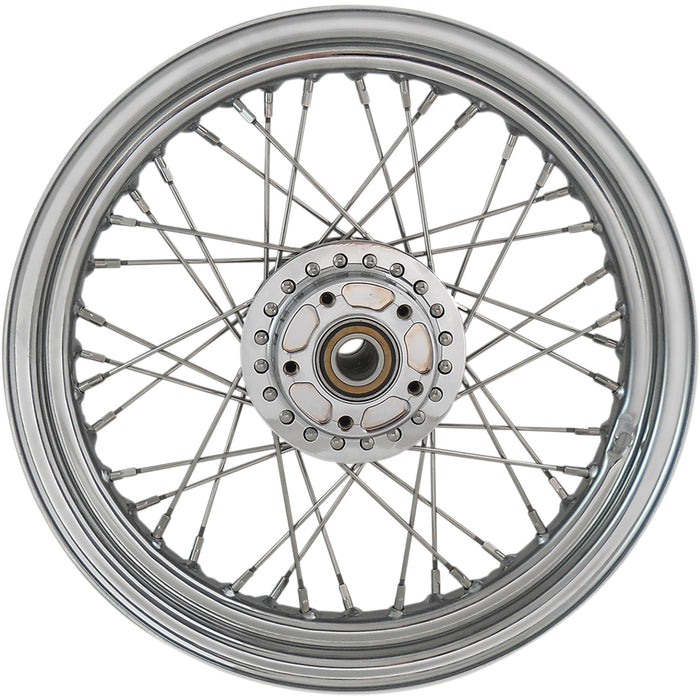 DRAG SPECIALTIES 0203-0635 Replacement Laced Wheel Wheel - Laced - 40 Spoke - Front - Chrome - 16x3 - '11+ 1200C/1200X