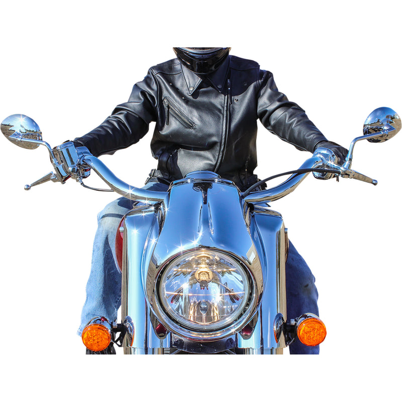Klock Werks Prairie Handlebar Prairie Chrome - KWH-04-0570 For Indian 2018-2022