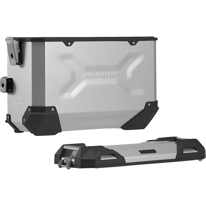 SW-MOTECH 3580-0461 KFT.01.942.70001/S TRAX ADV Aluminum Case System silver - honda africa twin '19-'24