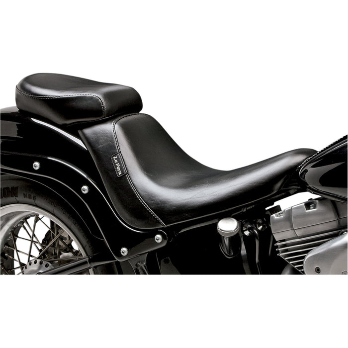 LE PERA 0802-0562 LK-007PDX Bare Bones Series Pillion Pad — Smooth - Black - FL/FX '06-'17