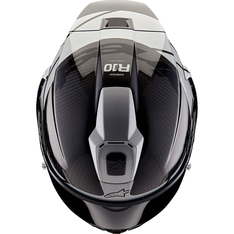 ALPINESTARS Supertech R10 Element Helmet - Carbon/Silver/Black
