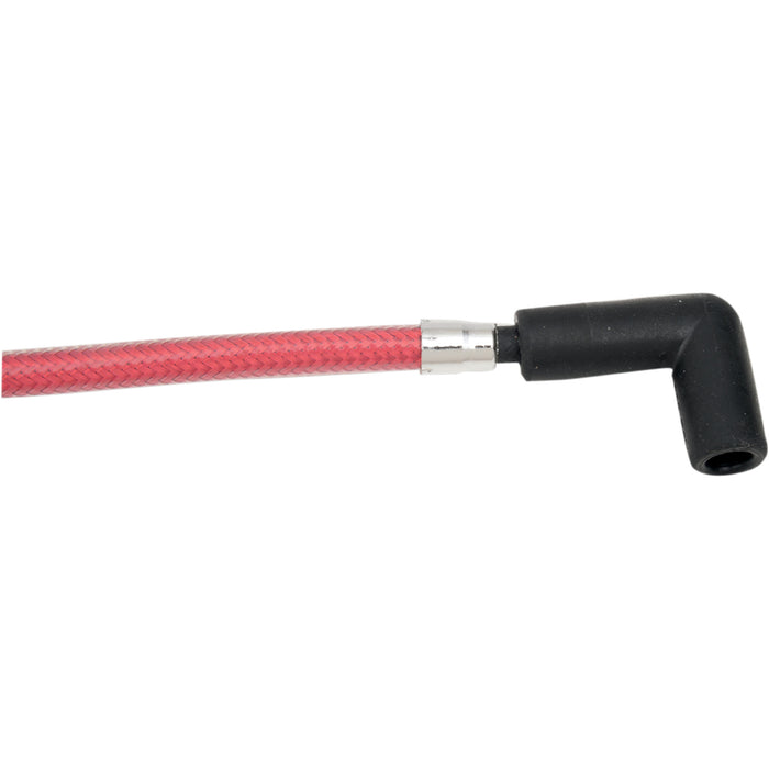 MAGNUM SHIELDING 2104-0020 3033T Braided Spark Plug Wire - Spark Plug Wires - Red - FLT