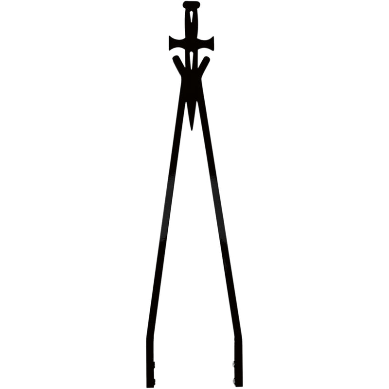 CYCLE VISIONS 1501-0098 CV-8011B Daggertude Styled Sissy Bar Sticks Sissy Bar Stick - Black - 30" Daggertude - Narrow