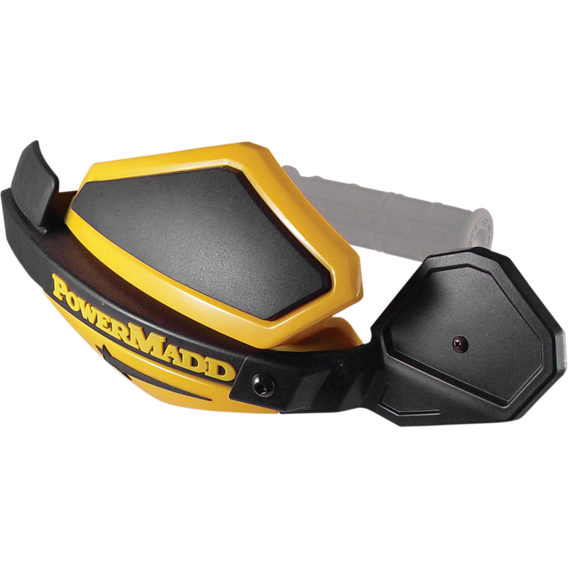 POWERMADD 0640-0797 34289 Star Series Mirror Mirror - Star Series - Side View - Round - Standard - Fixed Mount/Folded-In - Black - Kit
