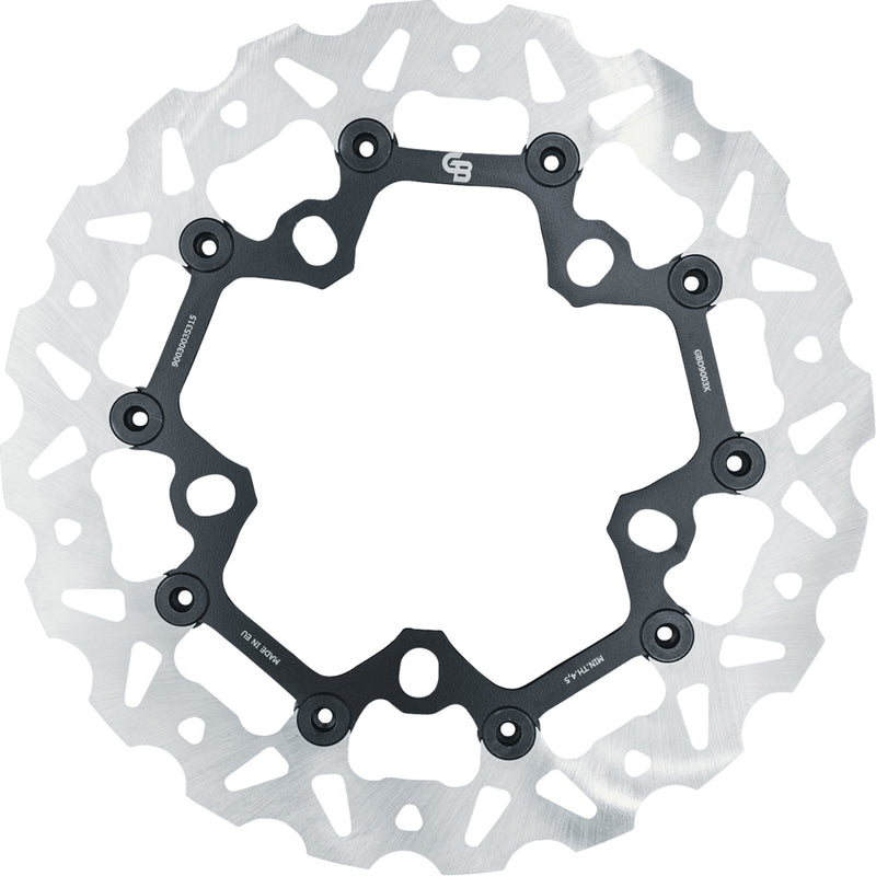 Gbrakes Wave® Brake Rotor - GBD9003X For Harley Motorcycles 2014-2026