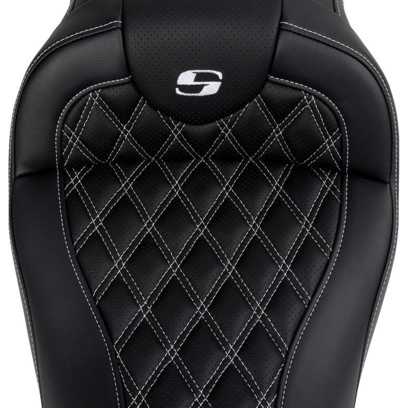 Saddlemen Roadsofa™ Seat - 808-07B-182B6 For Harley Touring 2008-2025