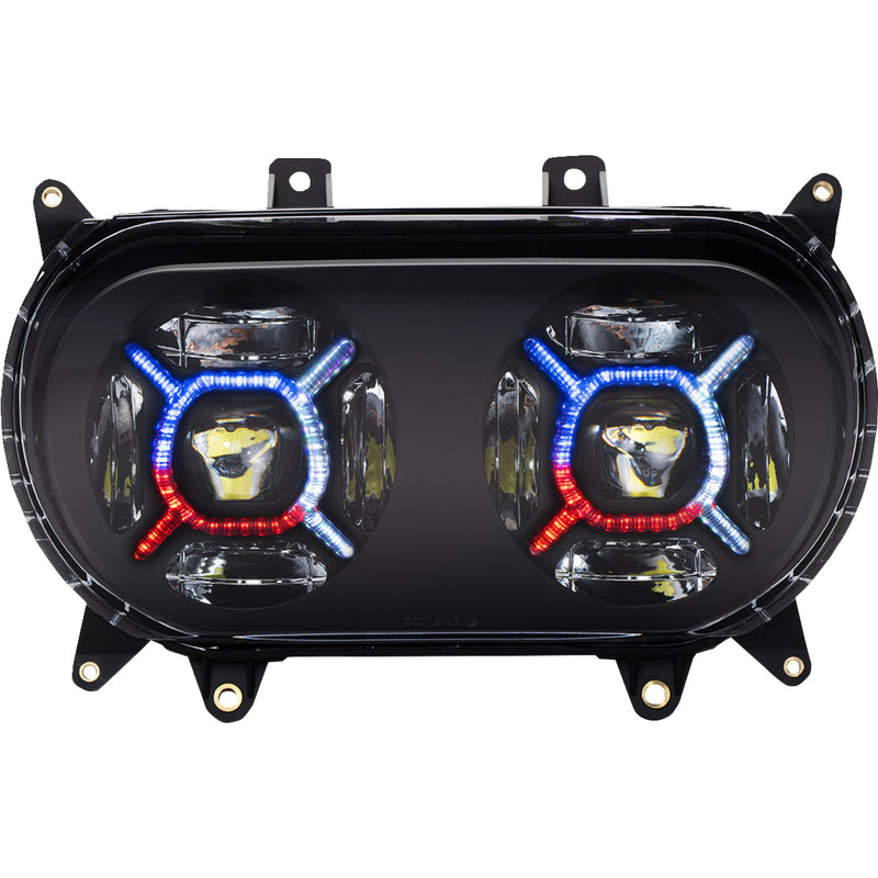 Custom Dynamics ProGLOW™ Headlight - PG-RG-B For Harley Road Glide 2015-2025