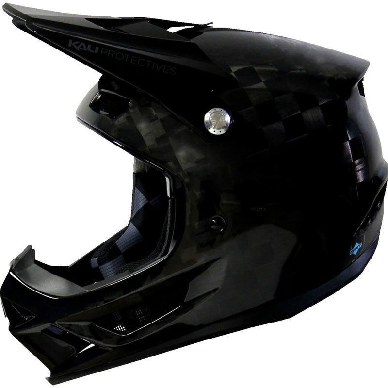 KALI 0153-0014 0211423117 Trinity Carbon Bicycle Helmet Trinity Carbon Helmet - Solid - Gloss - Large