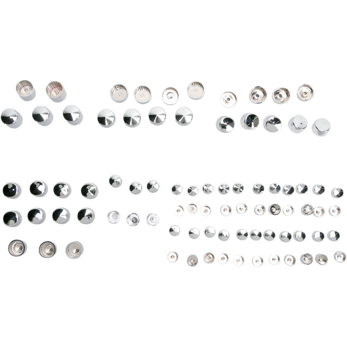 DRAG SPECIALTIES Bolt Cover Standard Kit Covers