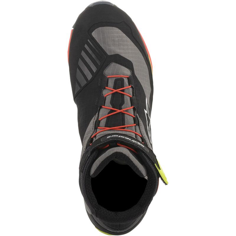 ALPINESTARS 3405-2550 2611820153812 CR-X Drystar® Riding Shoes CR-X Drystar® Shoes - Black/Red/Yellow Fluorescent - US 12